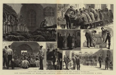 Our Volunteers at Work, the Artists